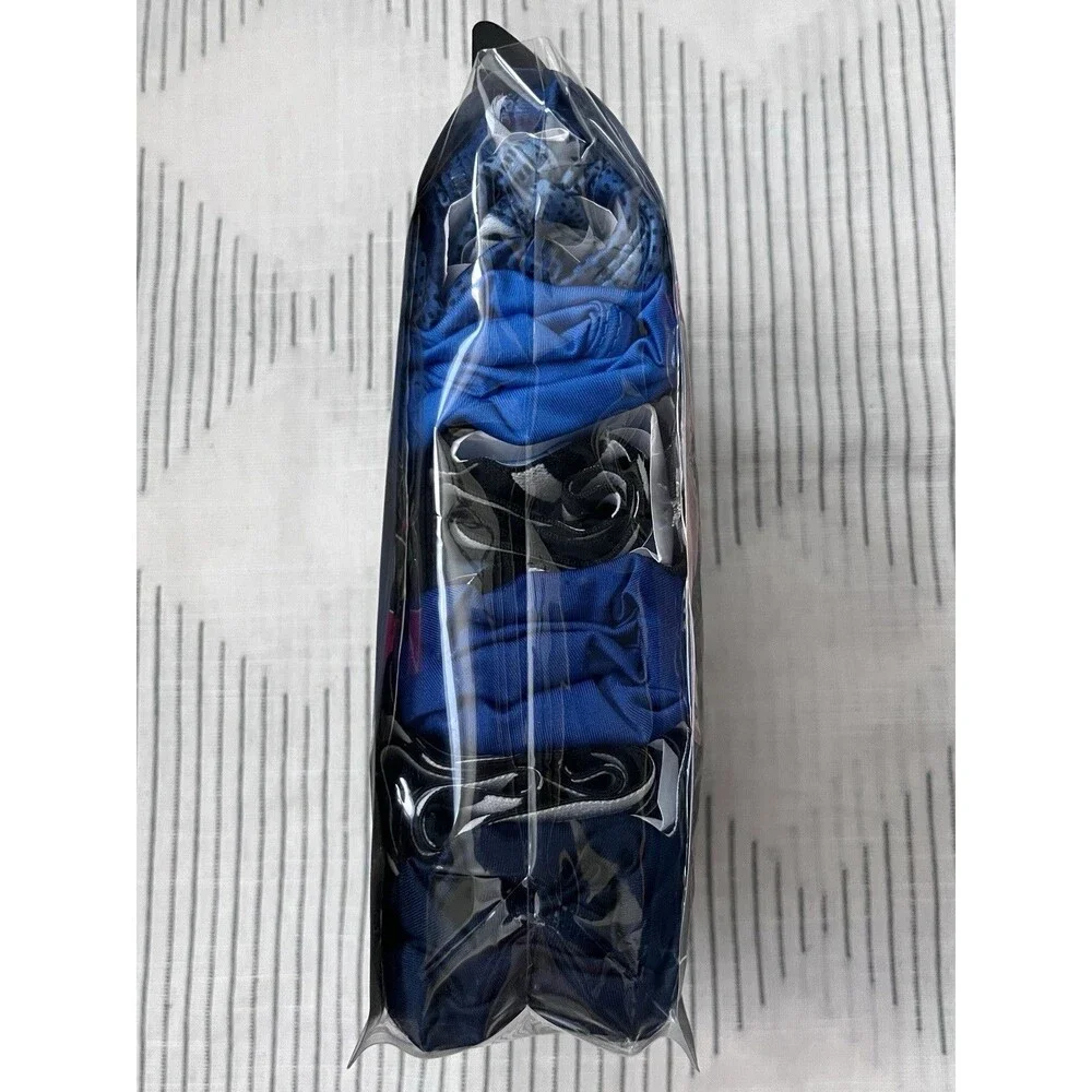 New Men’s 6 Pack No Show Briefs Size Large